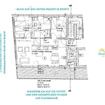 Beachterracethree- Eg, Barrierearm, Meerblick, Terrasse, Kamin, Sauna Appartement Olpenitz