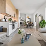 Beachterracethree- Eg, Barrierearm, Meerblick, Terrasse, Kamin, Sauna Appartement Olpenitz