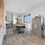 Beachterracethree- Eg, Barrierearm, Meerblick, Terrasse, Kamin, Sauna Appartement *