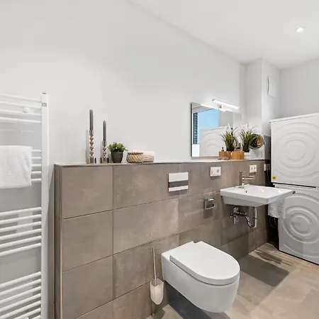 Beachterracethree- Eg, Barrierearm, Meerblick, Terrasse, Kamin, Sauna * אולפניץ