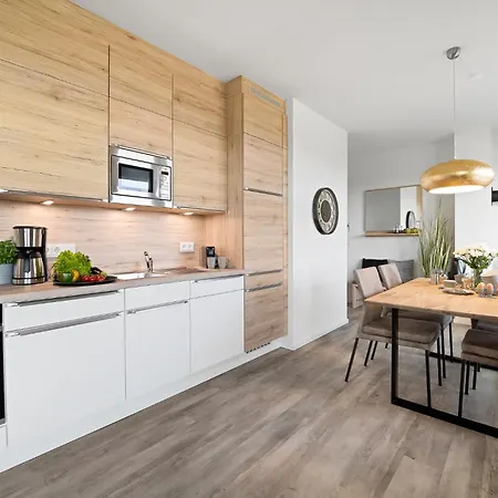 Beachterracethree- Eg, Barrierearm, Meerblick, Terrasse, Kamin, Sauna דירה *