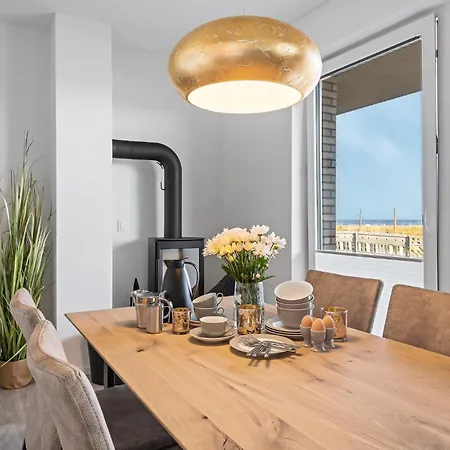 Beachterracethree- Eg, Barrierearm, Meerblick, Terrasse, Kamin, Sauna *