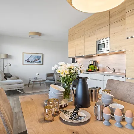 Beachterracethree- Eg, Barrierearm, Meerblick, Terrasse, Kamin, Sauna אולפניץ