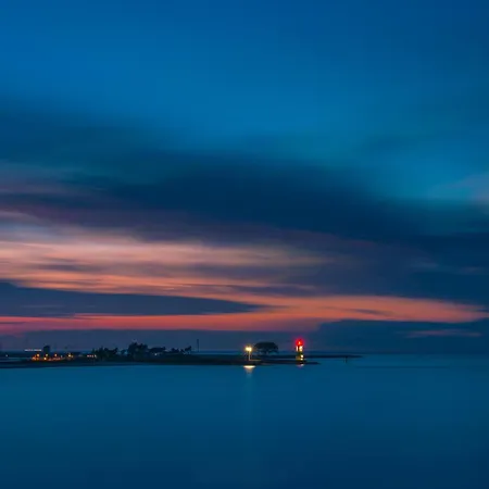 Beachterracethree- Eg, Barrierearm, Meerblick, Terrasse, Kamin, Sauna דירה אולפניץ