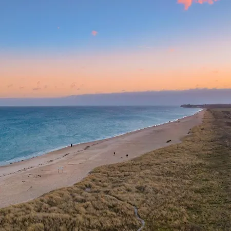 Beachterracethree- Eg, Barrierearm, Meerblick, Terrasse, Kamin, Sauna דירה אולפניץ