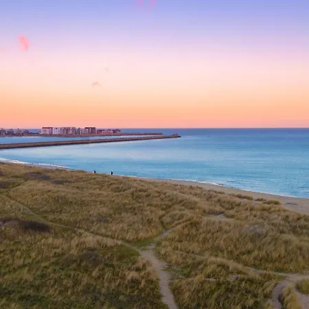 Beachterracethree- Eg, Barrierearm, Meerblick, Terrasse, Kamin, Sauna * אולפניץ